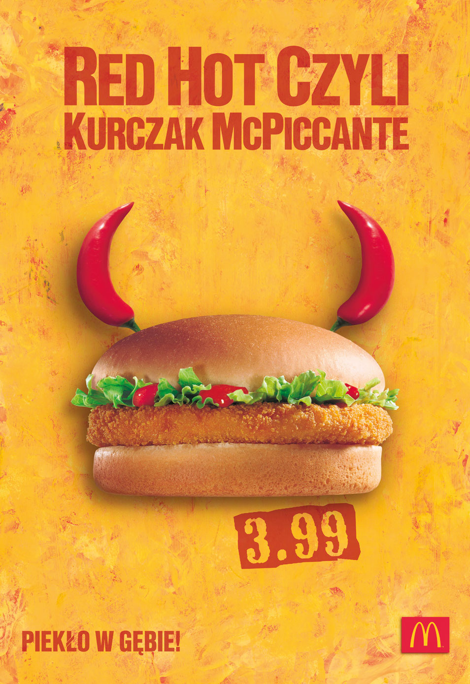 Plakat McDonalds McPiccante